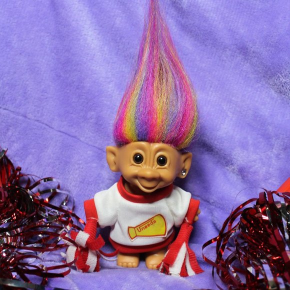 T.N.T Other - Vintage 90's Troll Doll Cheerleader